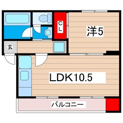 レジデンス東多賀の物件間取画像